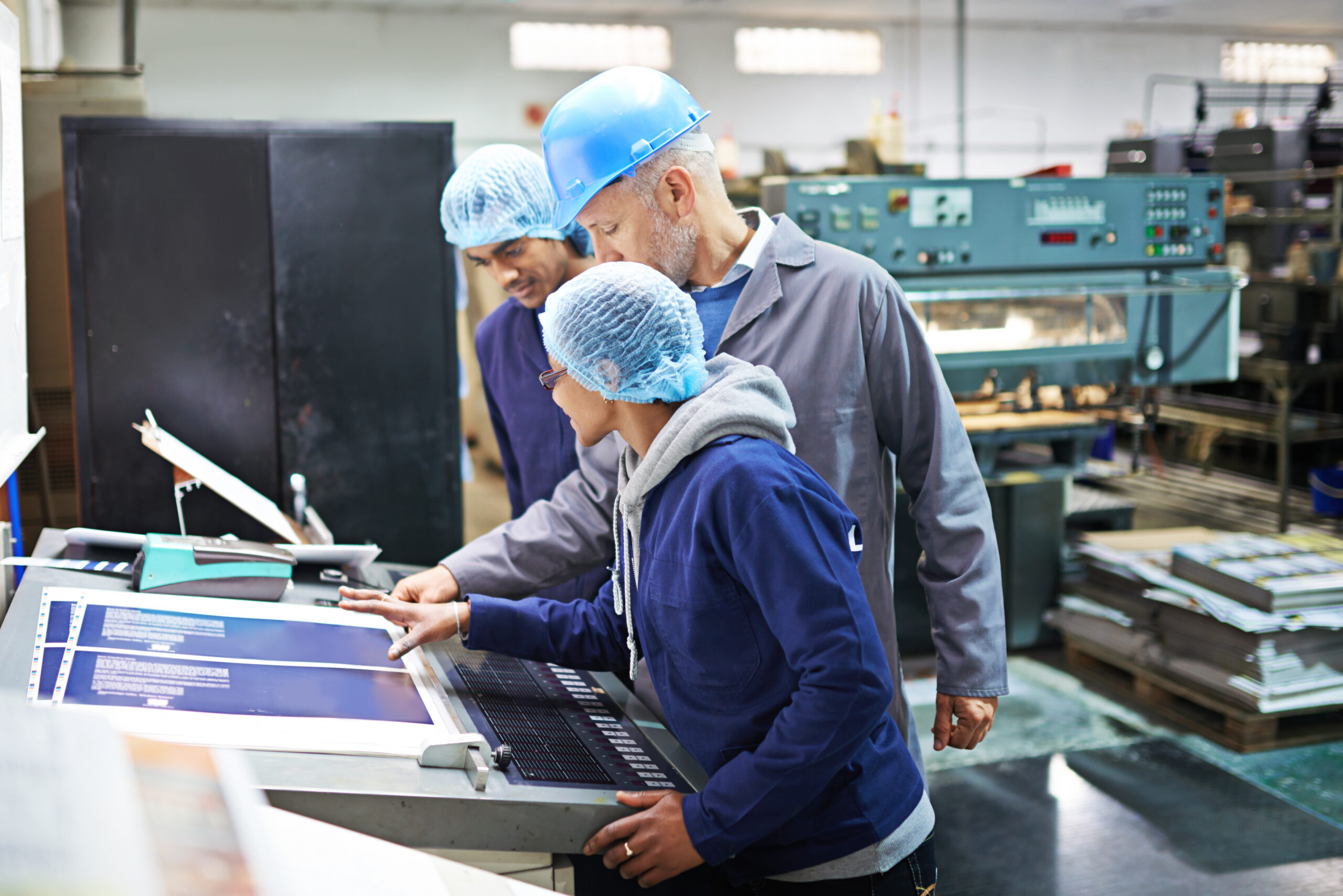 Monitoring printing every step of the way.