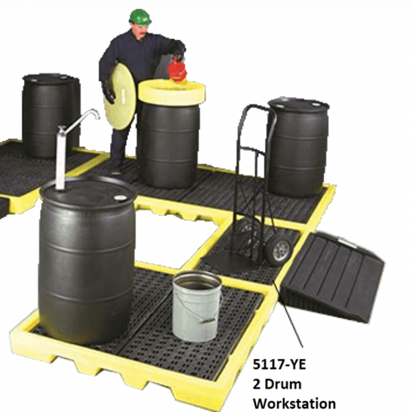 Workstations | Low Profile Spill Pallets
